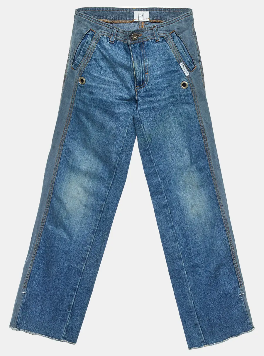 D&G Junior Blue Denim Straight Leg Jeans 8 Yrs