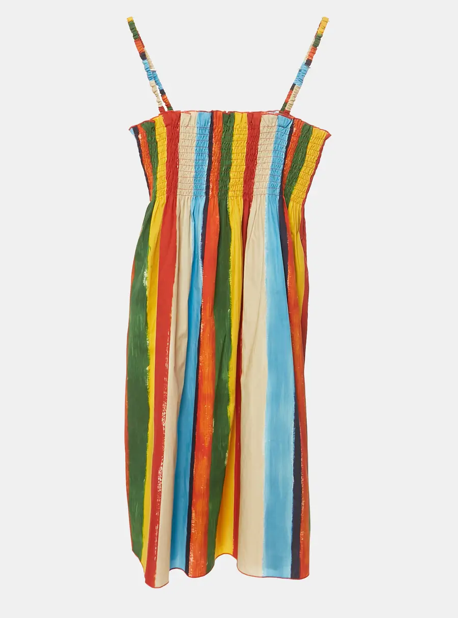 Dolce & Gabbana Multicolor Cotton Stirring Dress 12Yrs