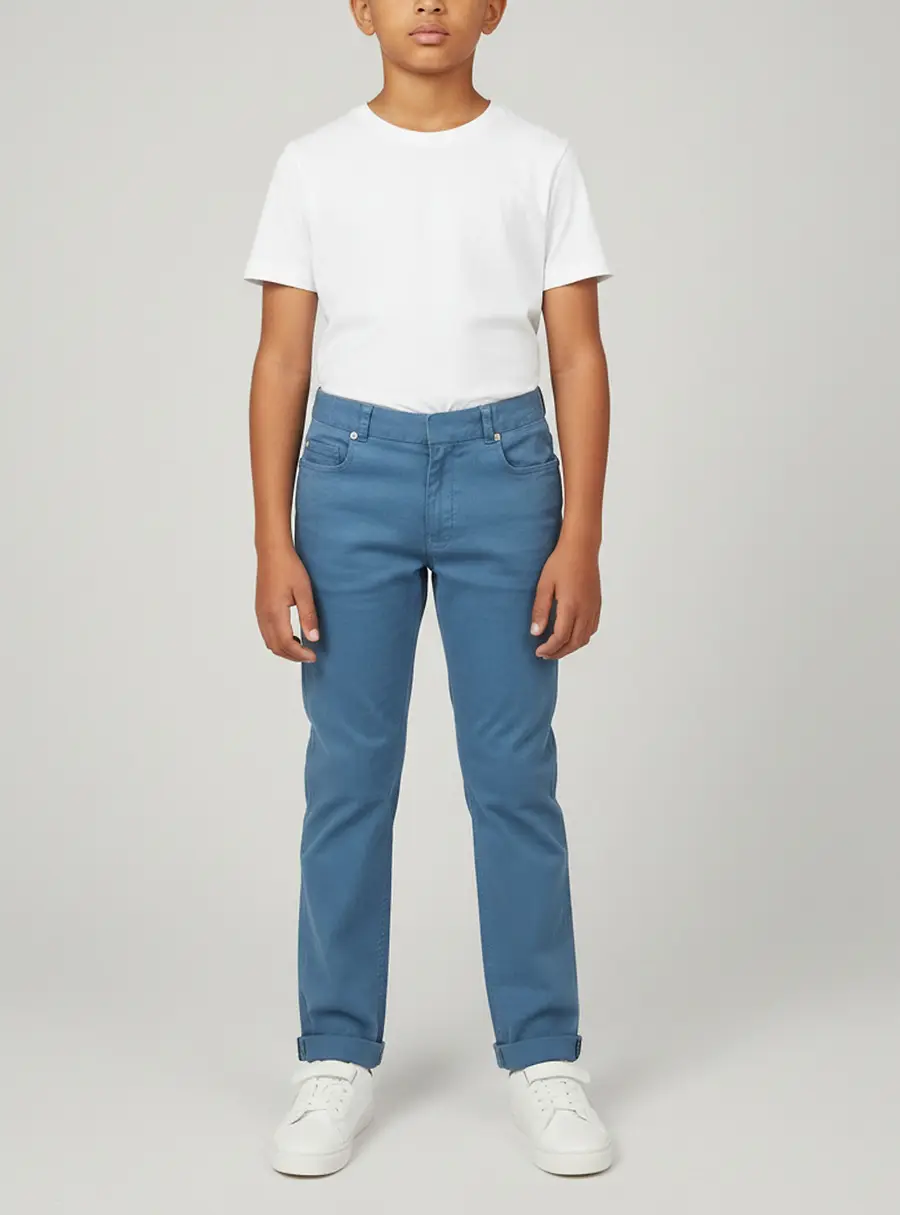 Dior Kids Blue Denim Straight Fit Jeans 12Yrs / Waist 26"