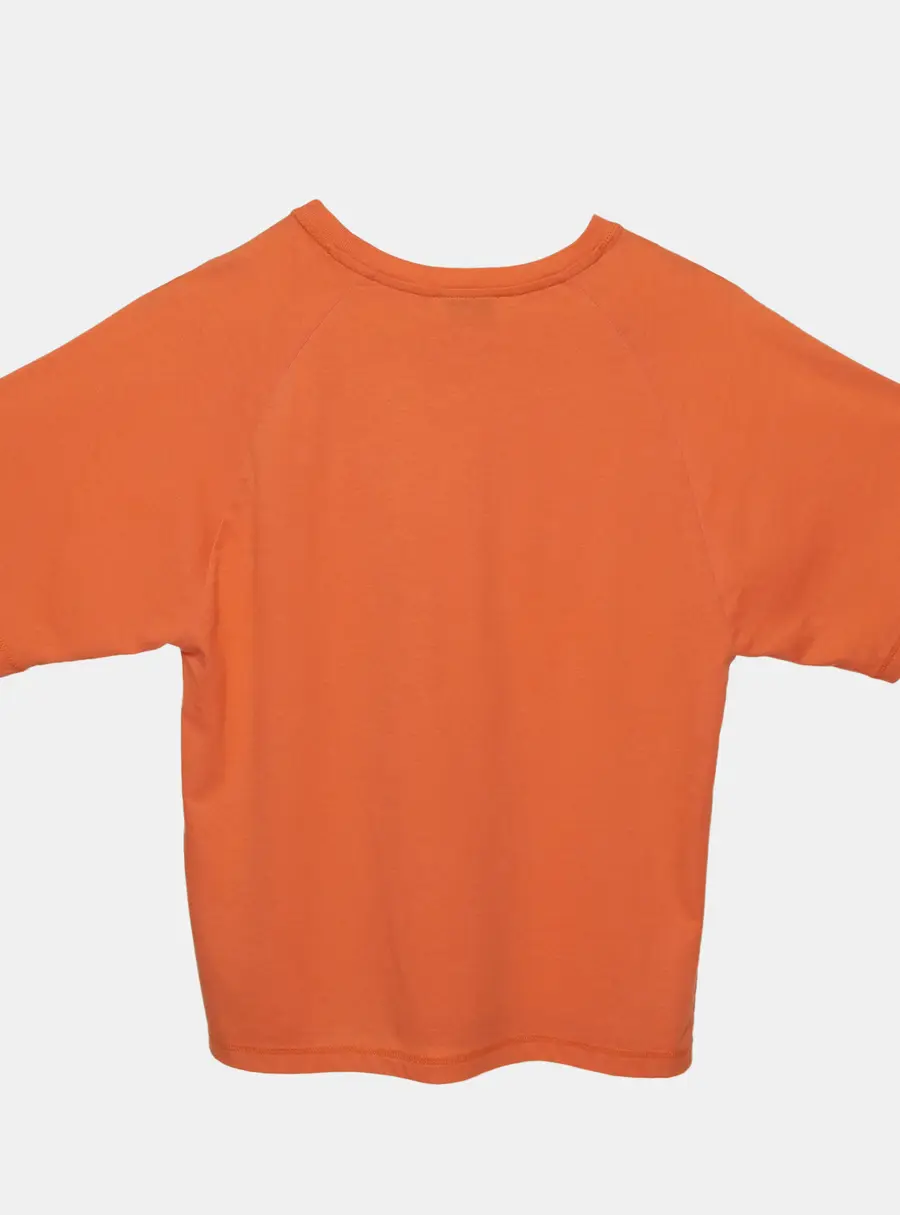 Dior Kids Orange Jersey Crewneck T-Shirt 10 Yrs