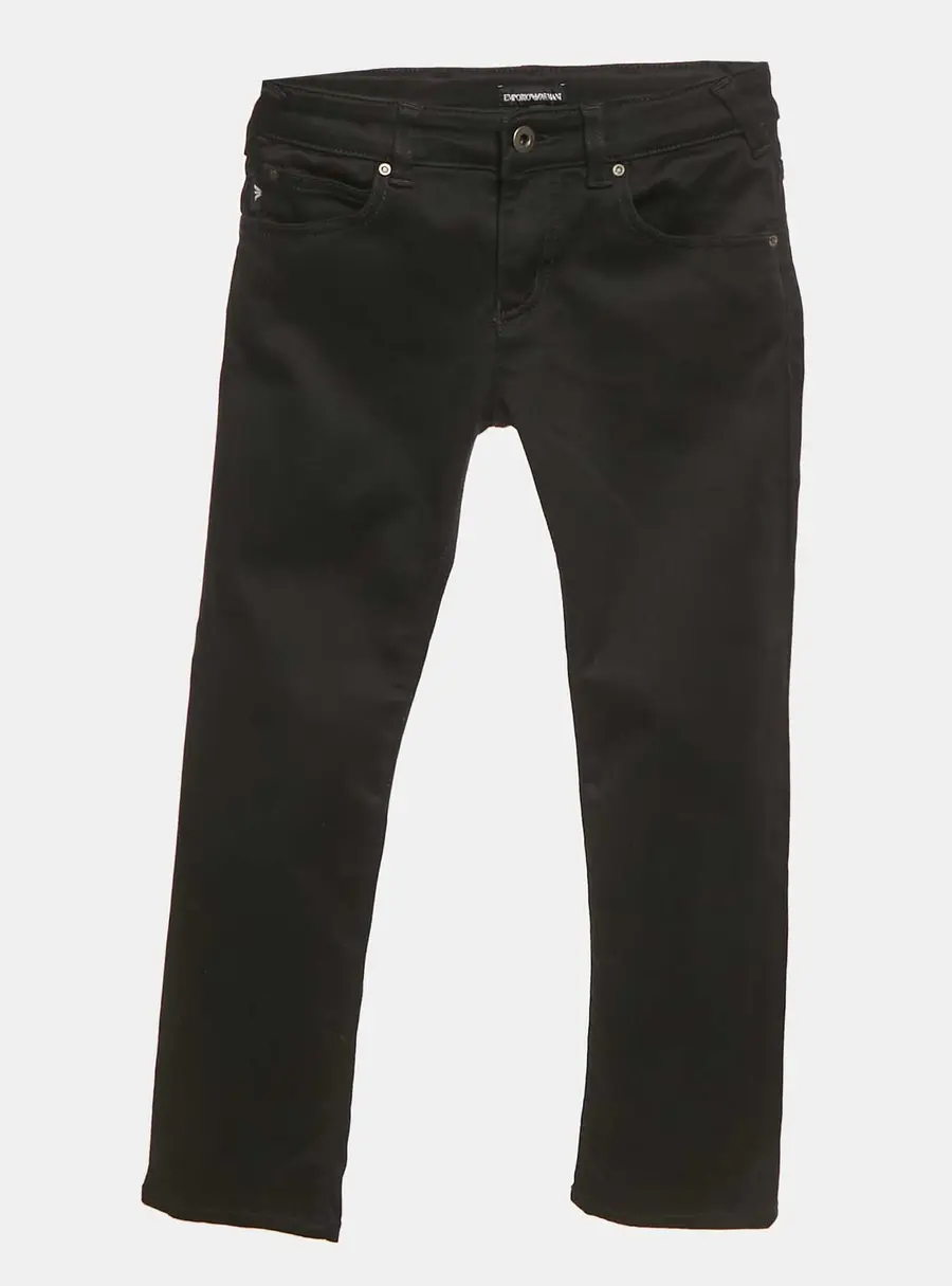 Emporio Armani Kids Black Denim Skinny Jeans 8 Yrs Waist 24"