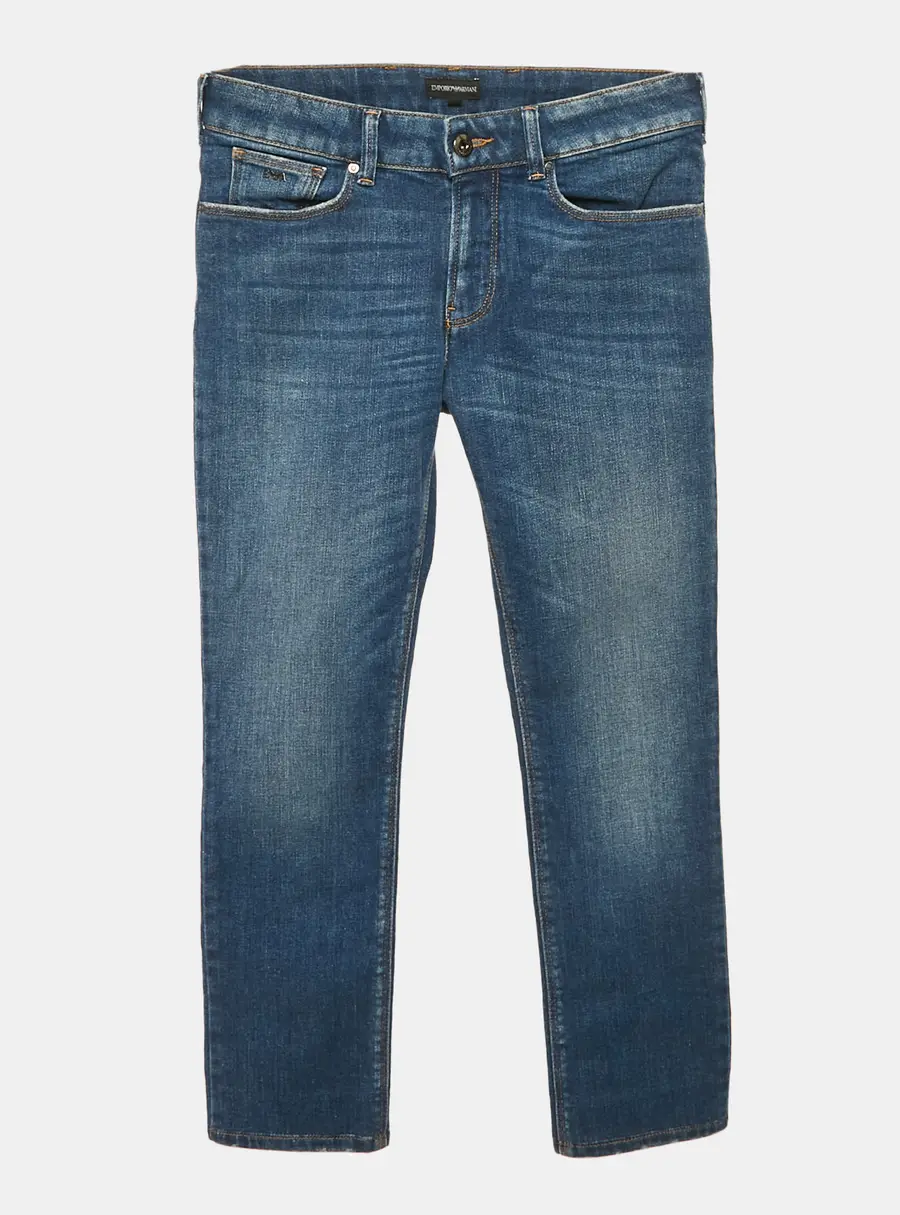 Emporio Armani Kids Blue Denim Skinny Jeans 12Yrs/Waist 27"