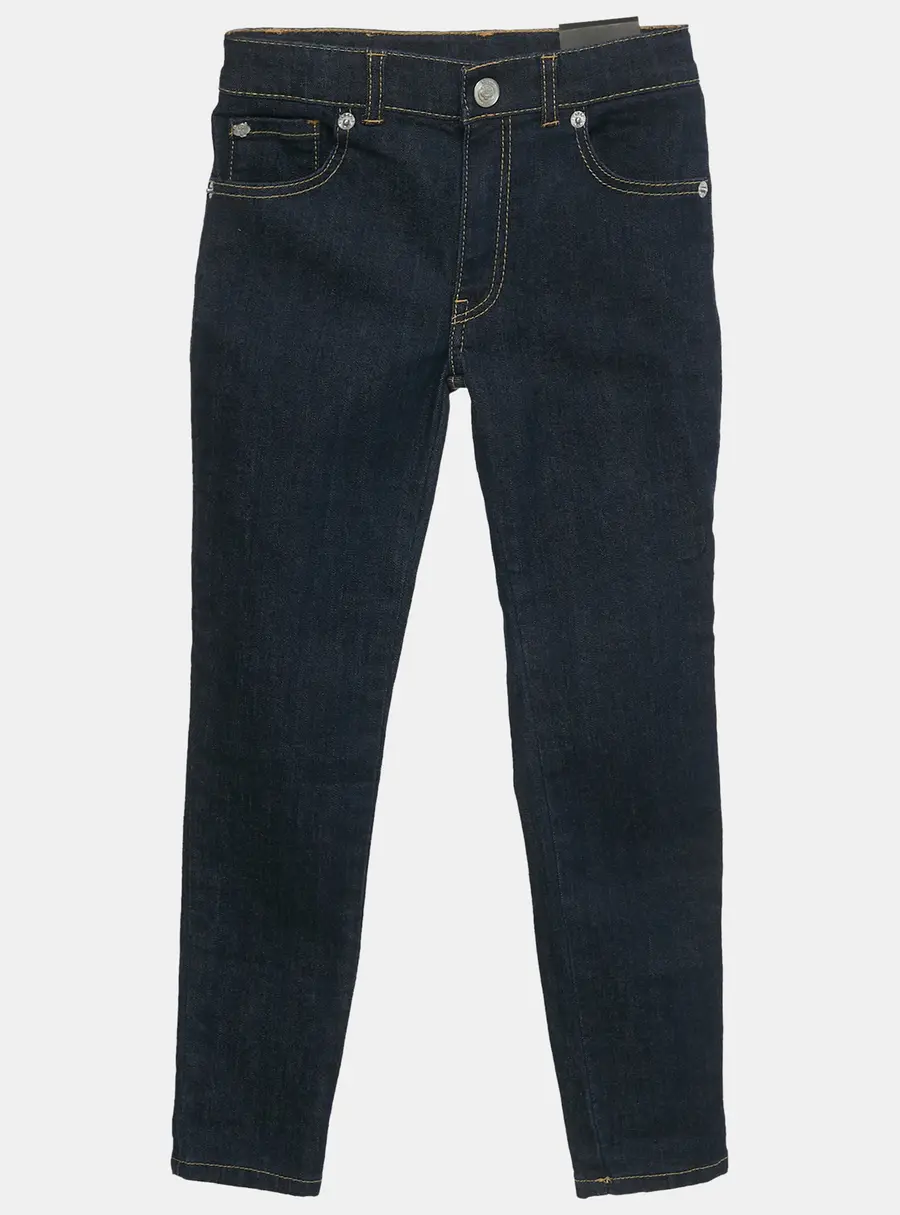 Kenzo Kids Indigo Denim Skinny Jeans 8Yrs/Waist 22"