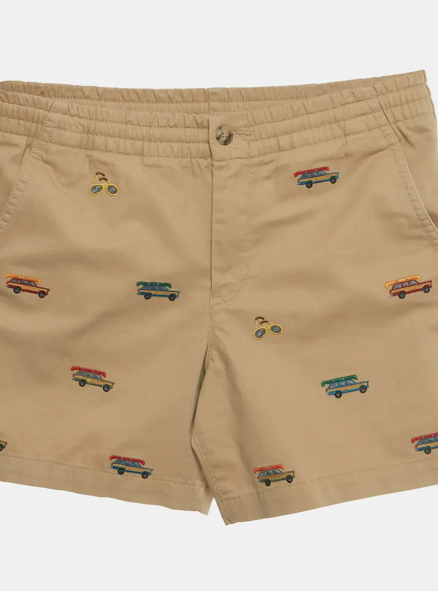 Polo Ralph Lauren Boys Brown Embroidered Shorts 14Yrs