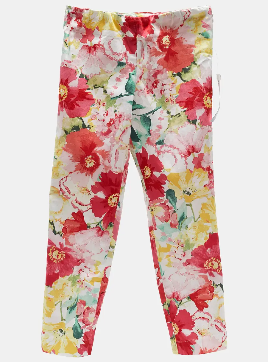 Polo Ralph Lauren Kids Multicolor Floral Print Cotton Chino Pants 6 Years