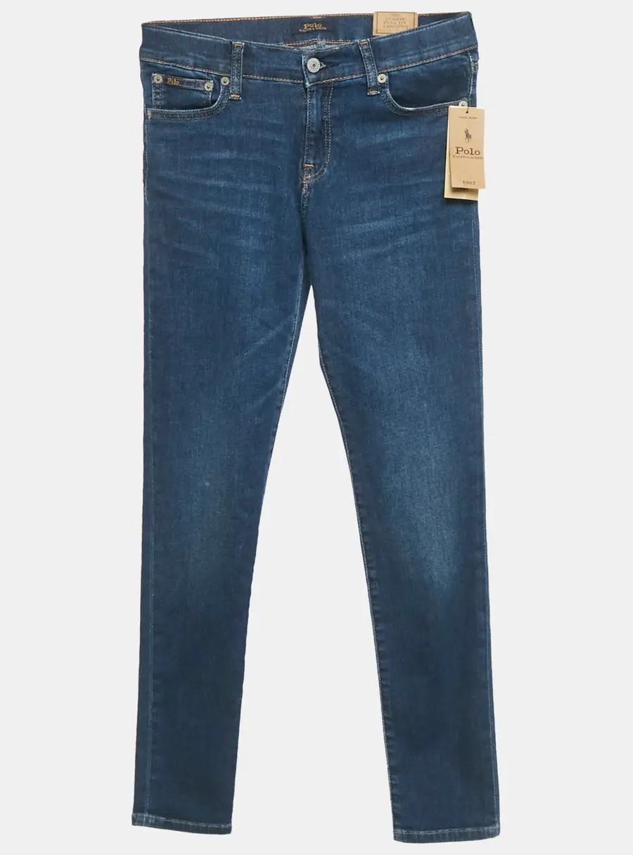 Polo Ralph Lauren Kids Blue Denim Aubrie Pull On Jeans 16Yrs/Waist 26"