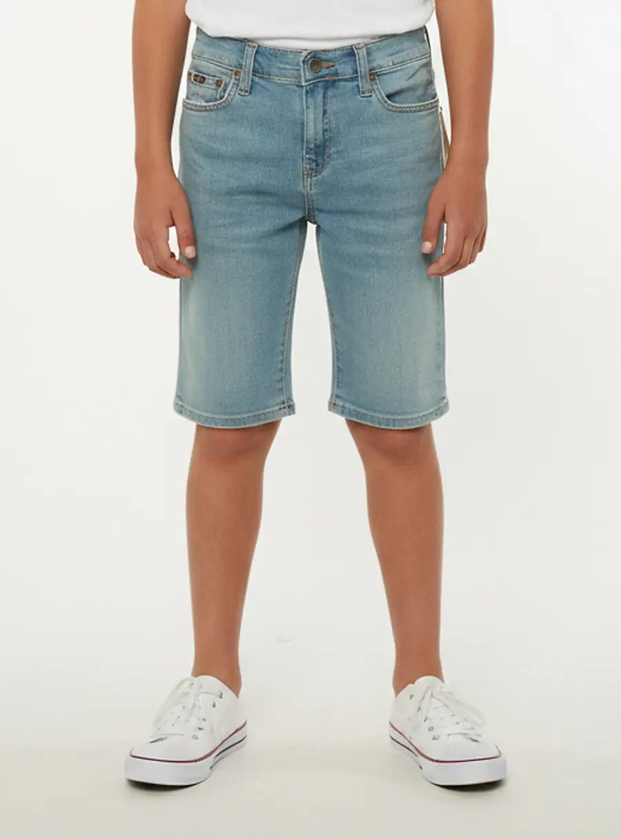 Polo Ralph Lauren Kids Blue Denim Slim Fit Sullivan Shorts 14 Yrs