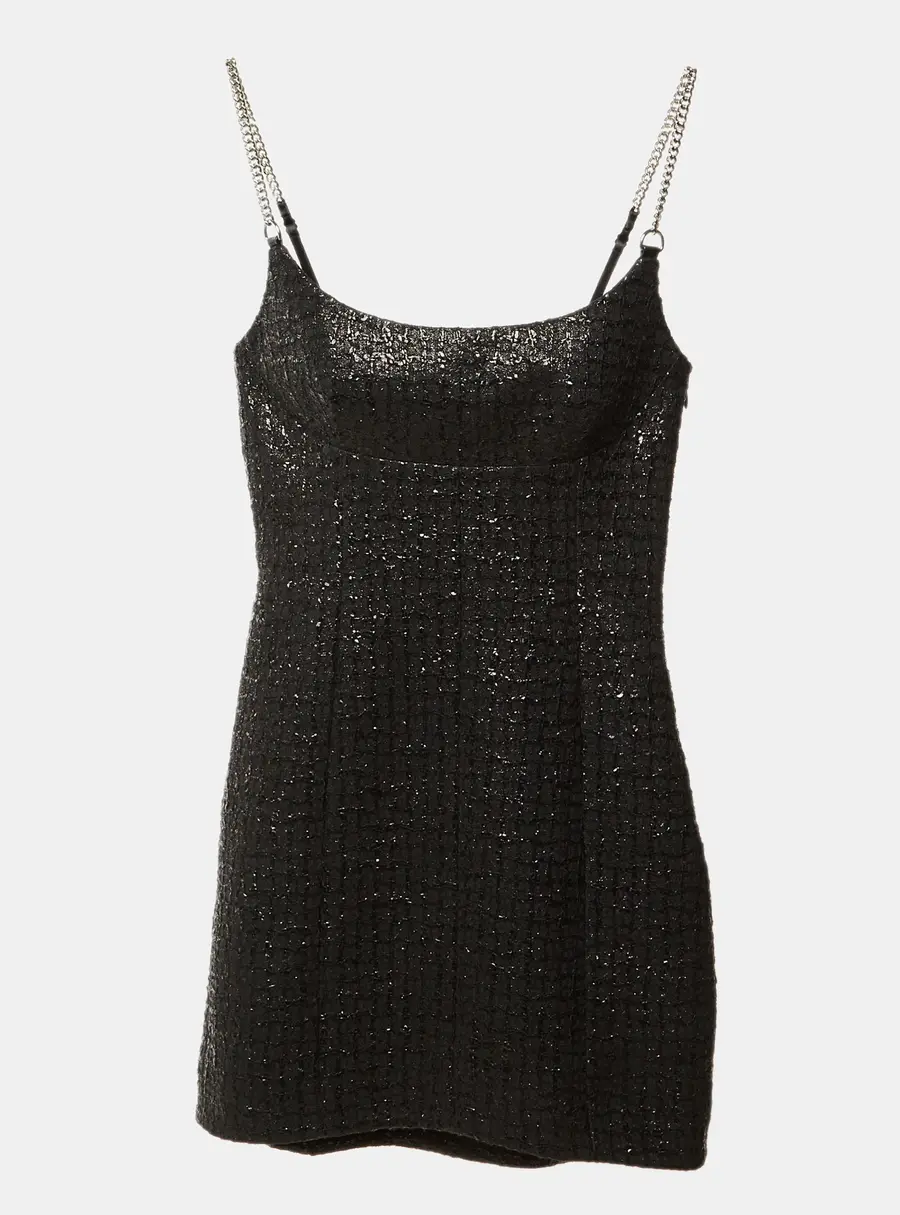 Alexander Wang Black Cotton Mini Dress XS
