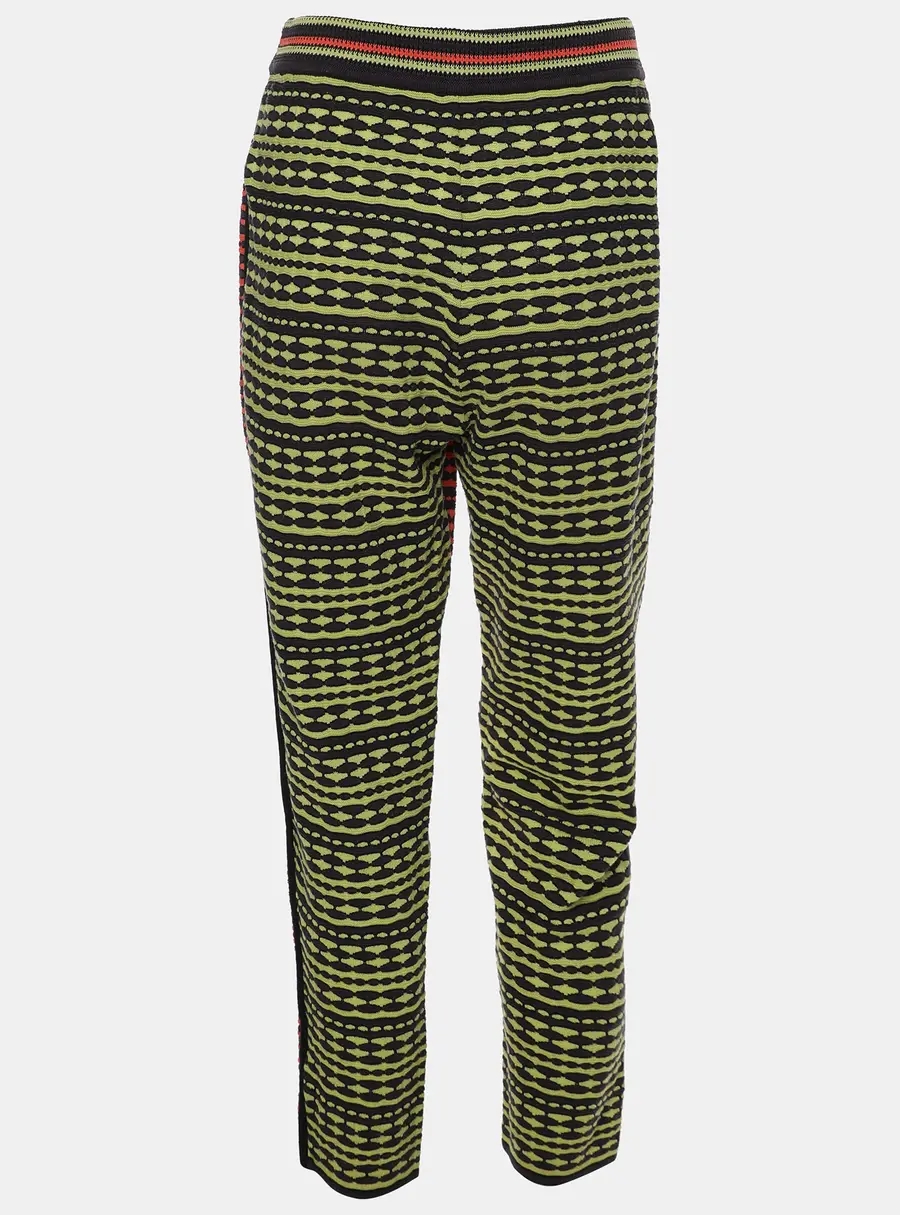 M Missoni Multicolor Knit Trouser S