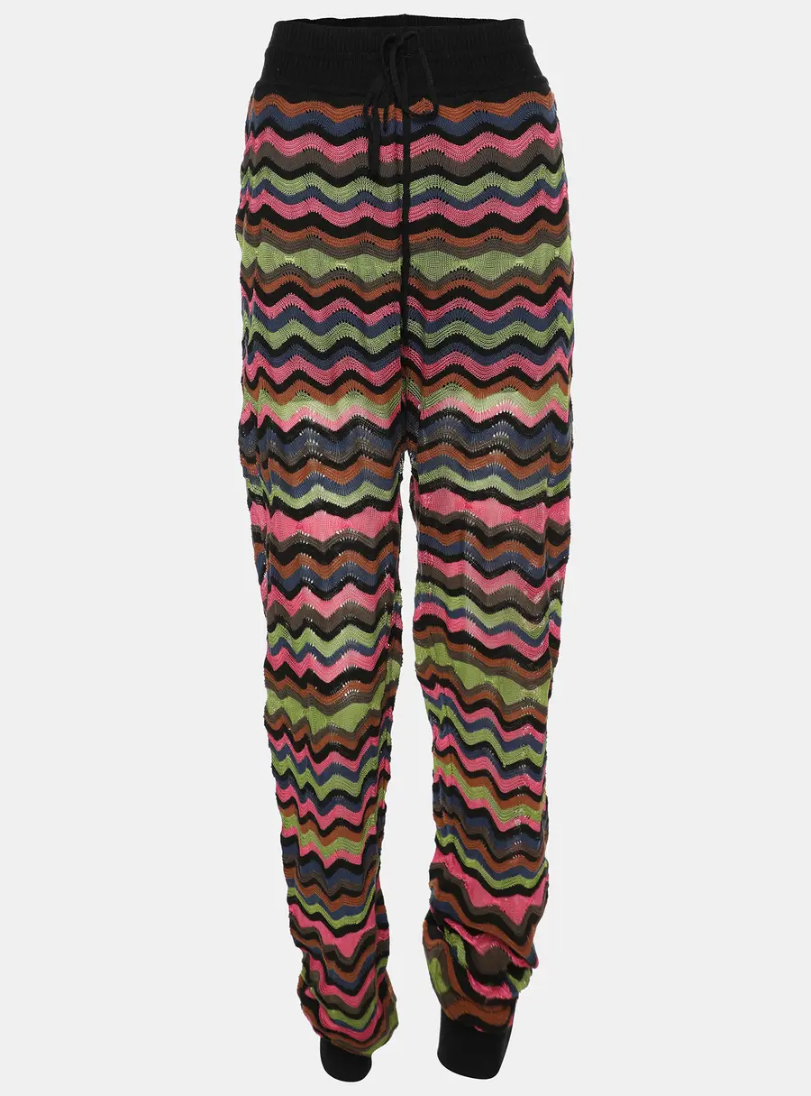 M Missoni Multicolor Knit Trouser L