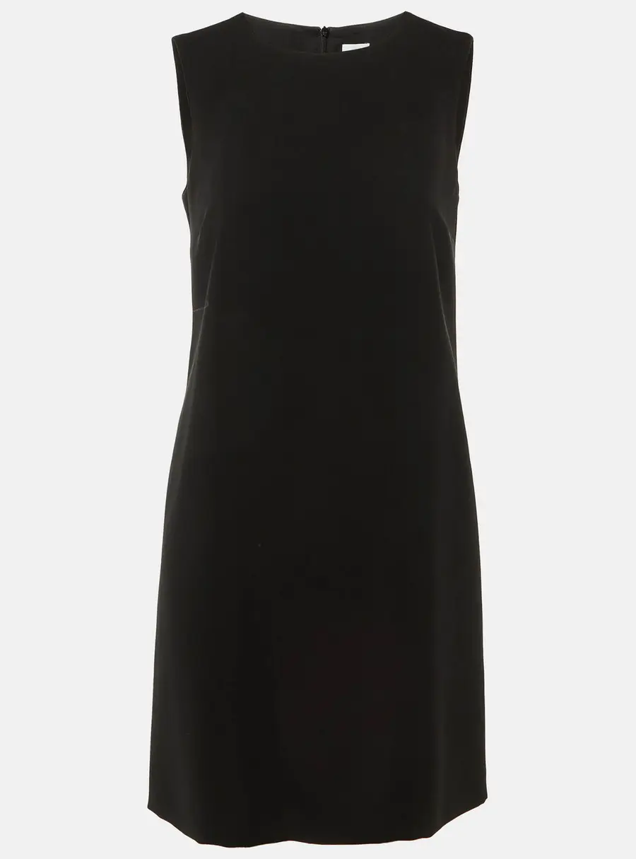 M Missoni Black Crepe Sleeveless Shift Dress S