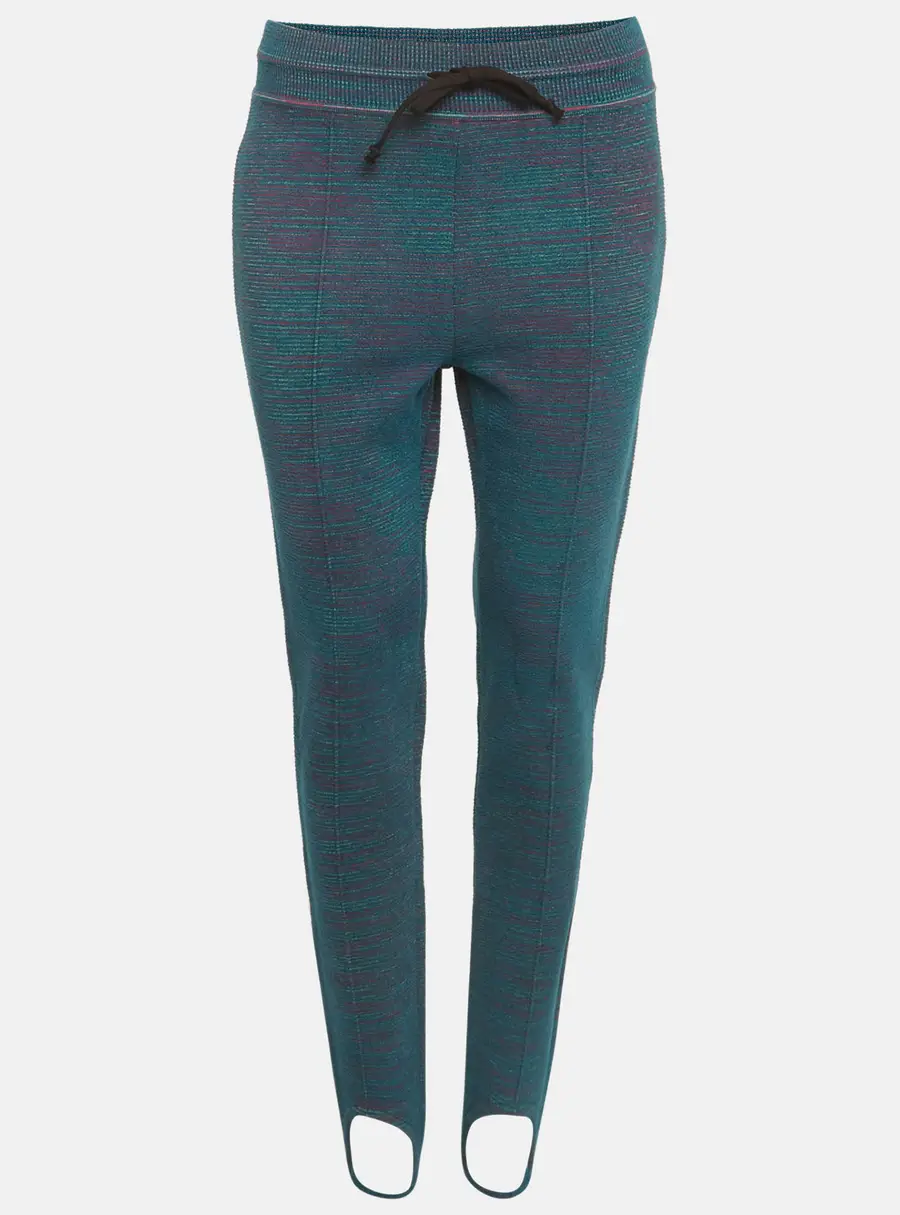 M Missoni Blue Jersey Stir-Up Pants S