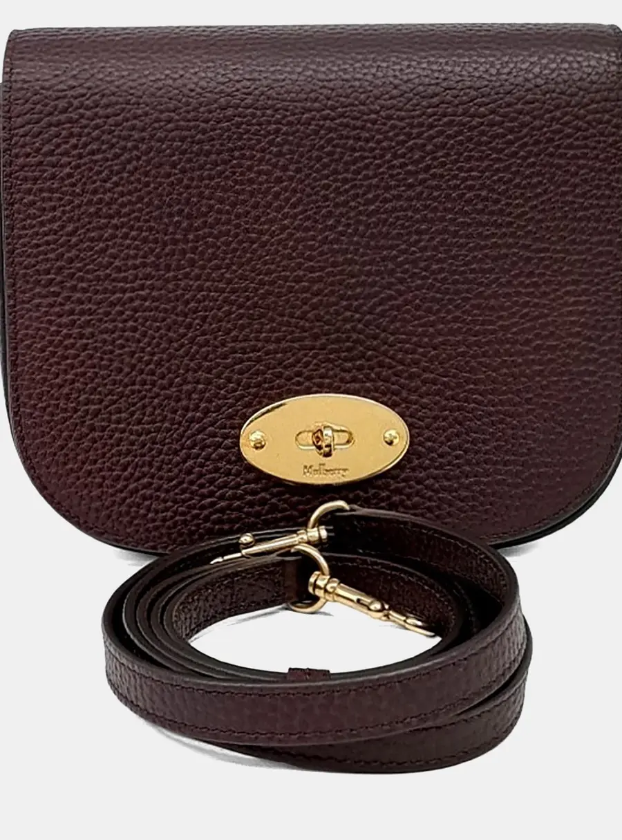 Mulberry Brown Leather Dali crossbody bag