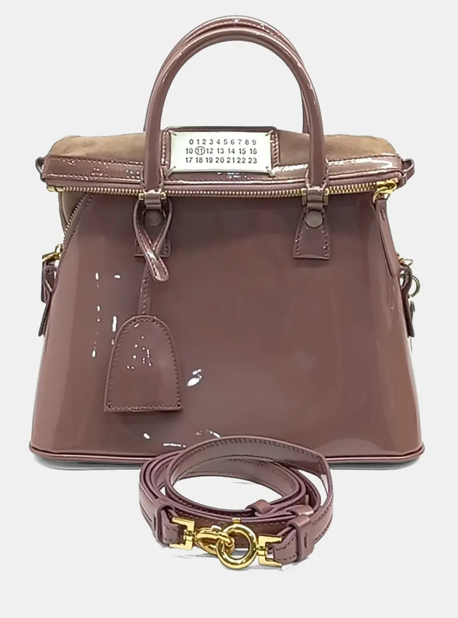 Maison Martin Margiela Pink Patent Leather 5AC Bag