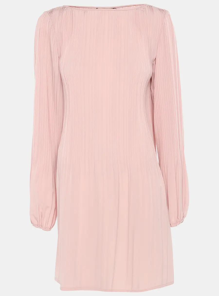Maje Pink Viscose Dress S