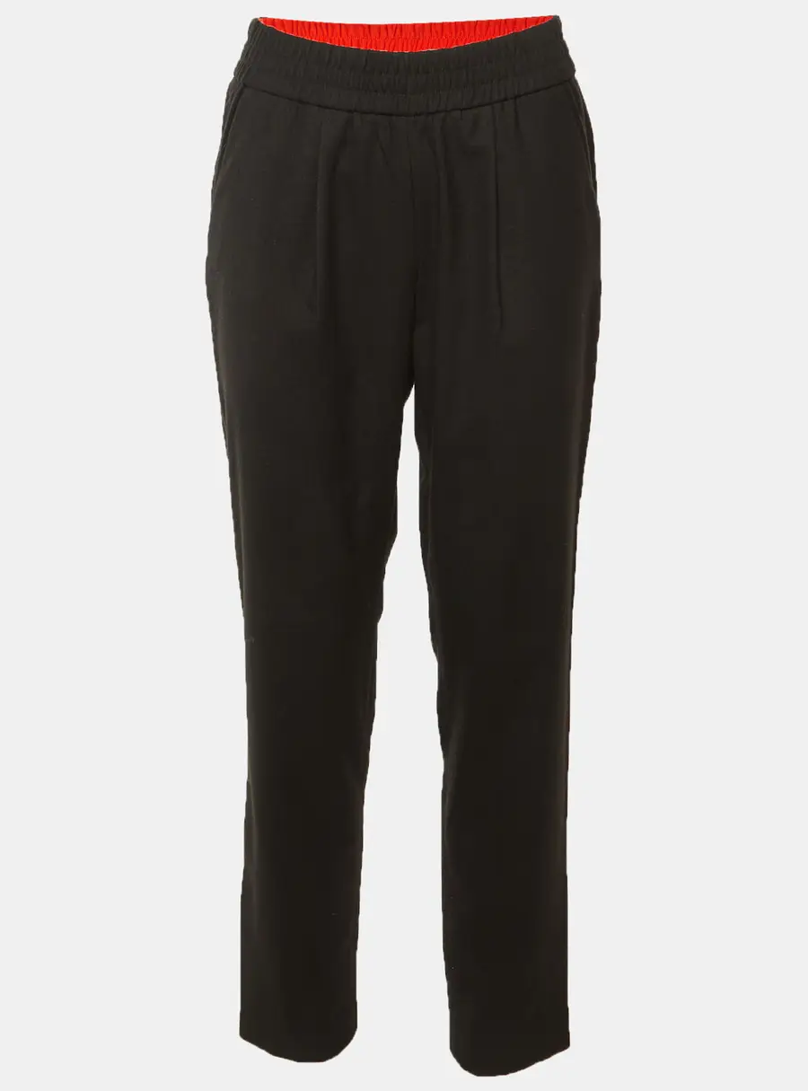 Maje Black Wool Blend Pants S