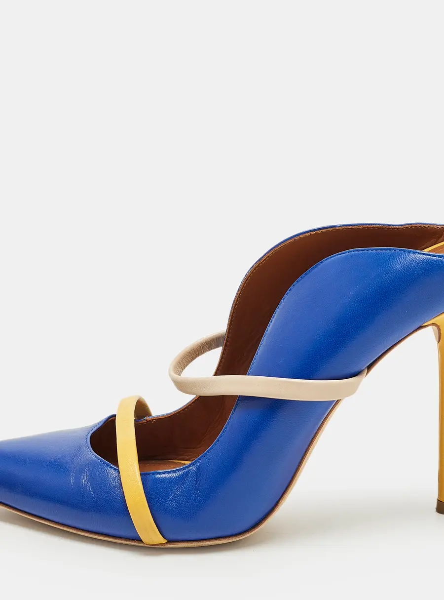 Malone Souliers Maureen Size 40 Tricolor Leather Mules
