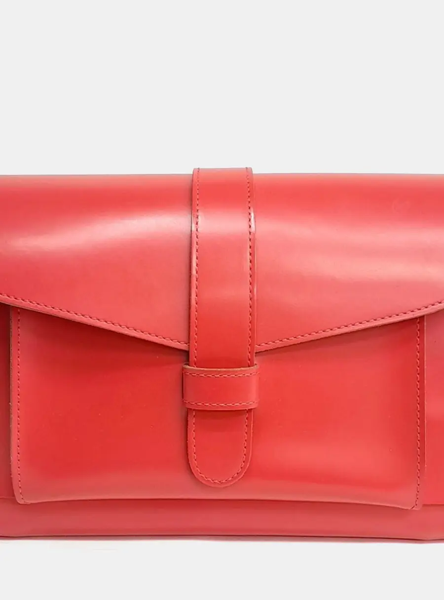 Marni Orange Leather Belt Shoulder bag