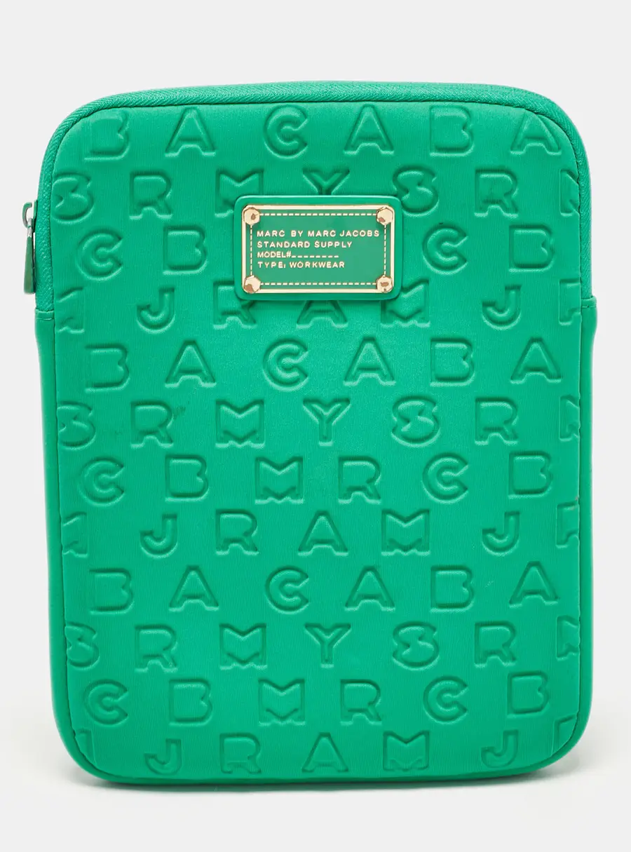 Marc by Marc Jacobs Green Neoprene Vertical Dreamy Tablet Case
