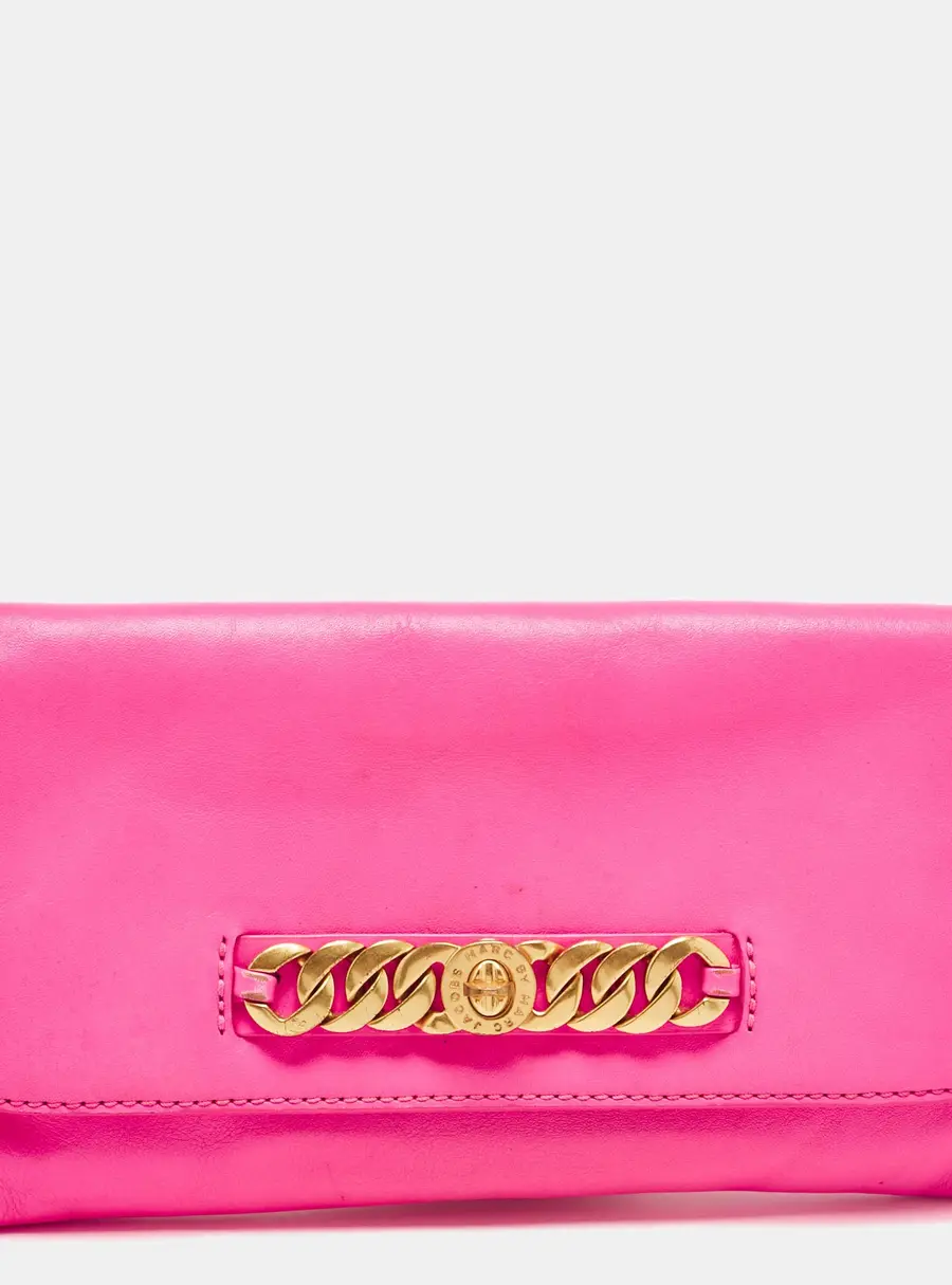 Marc by Marc Jacobs Katie Pink Leather Clutches