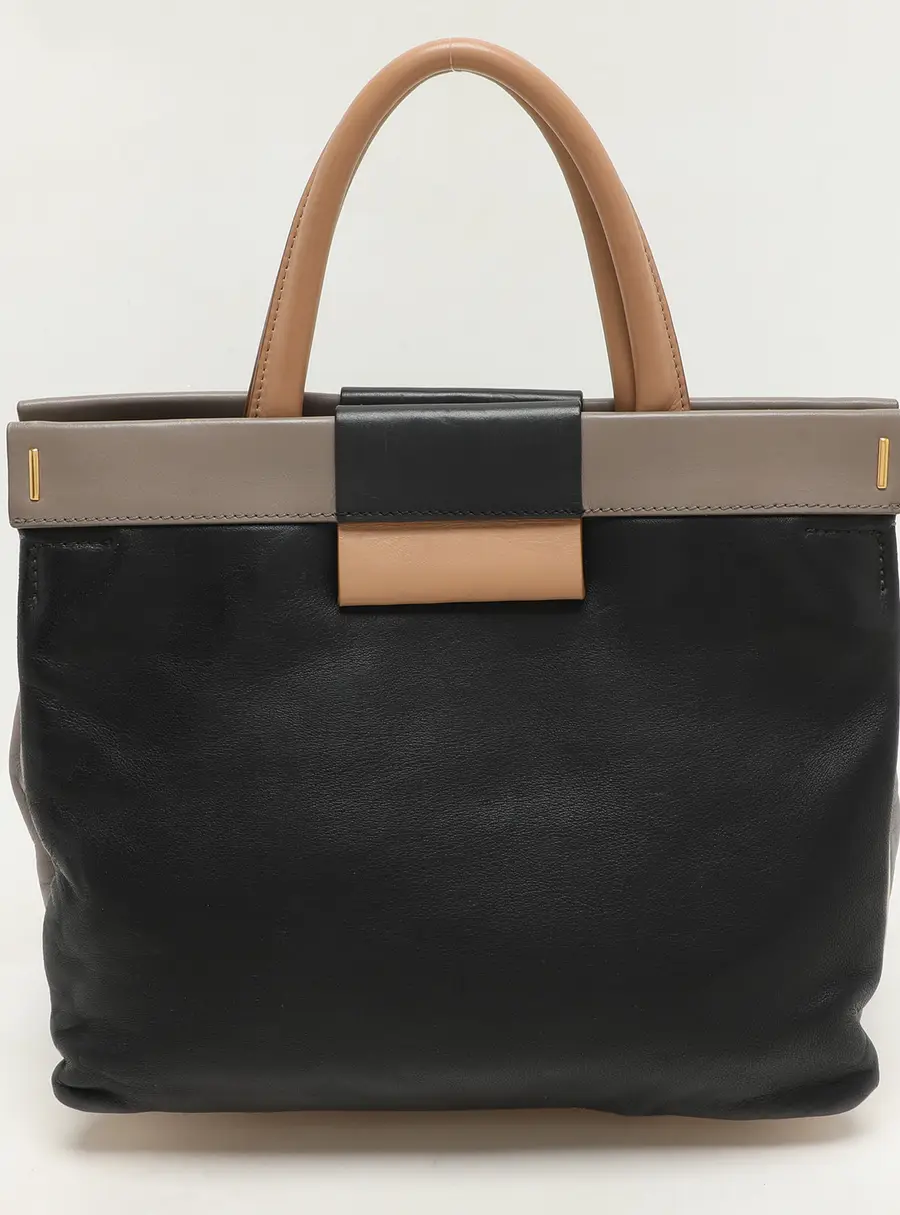 Marc by Marc Jacobs Multicolor Leather East End Colorblock Madame Hilli Tote