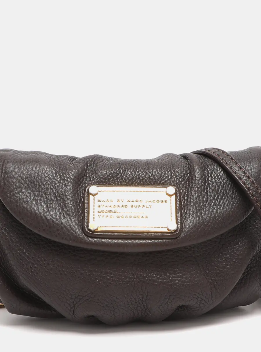 Marc by Marc Jacobs Brown Leather Crossbody Bag