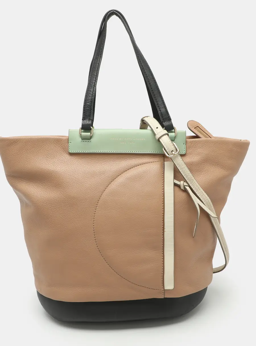 Marc by Marc Jacobs Multicolor Leather Convertible Tote