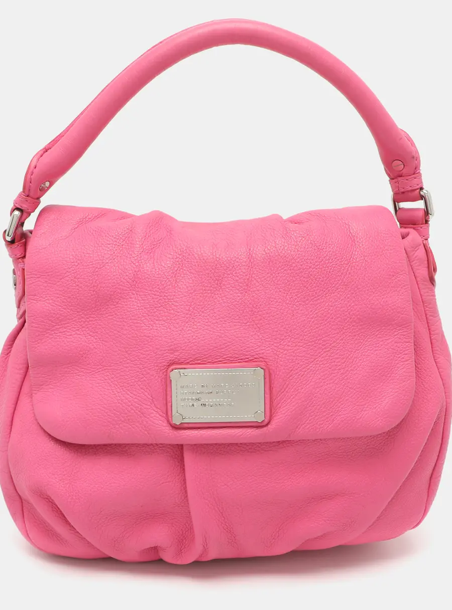 Marc by Marc Jacobs Classic Q Lil Ukita Pink Leather Shoulder Bag