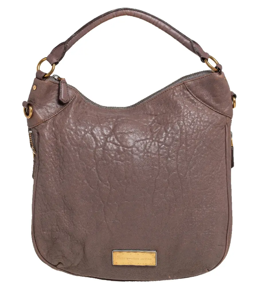 Marc by Marc Jacobs Classic Q Hillier Brown Leather Hobos