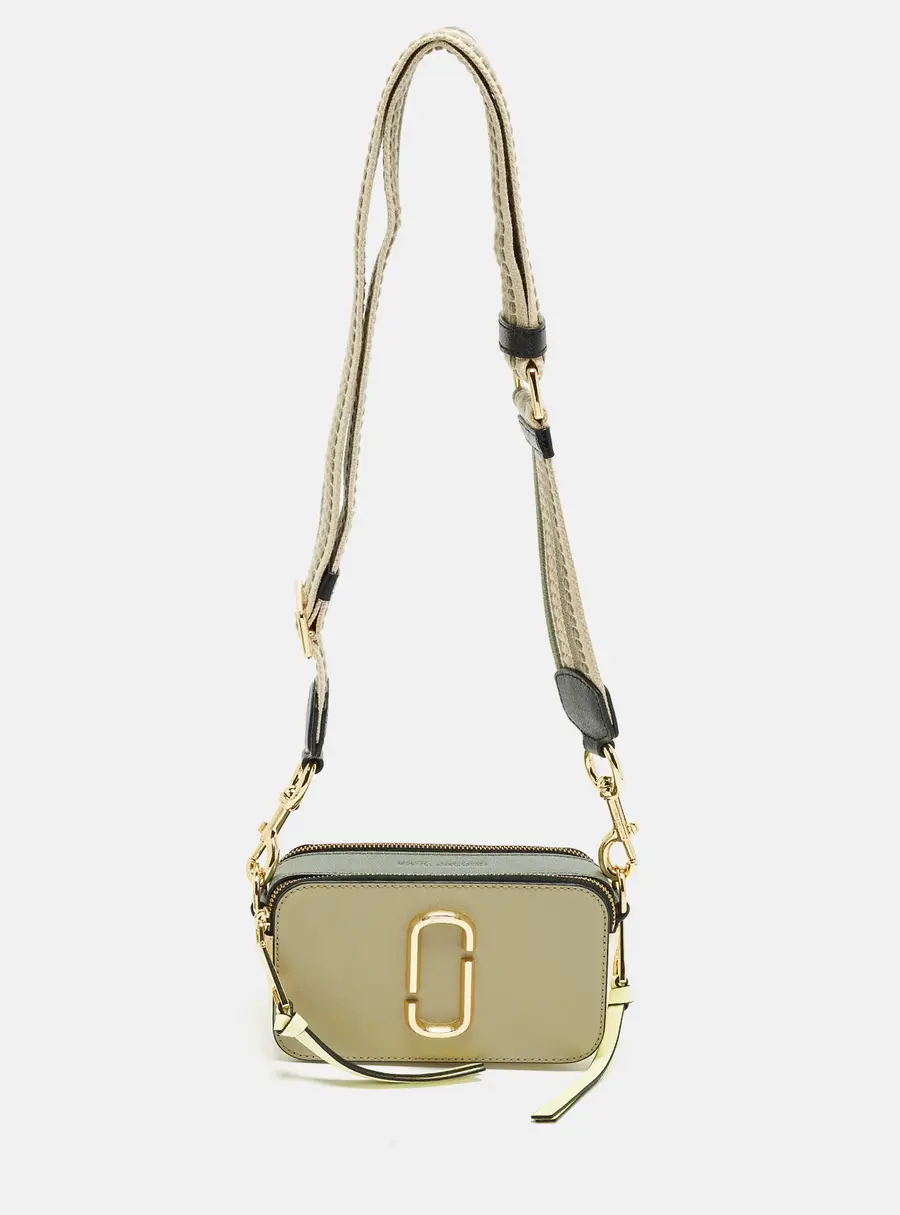 Marc Jacobs Snapshot Double J Multicolor Leather Crossbody Bag