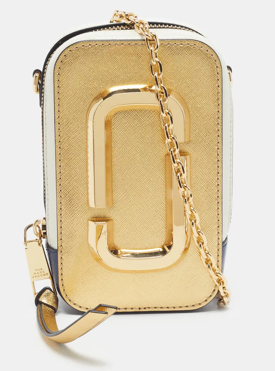 Marc Jacobs Hot Shot Tricolor Leather Crossbody Bag