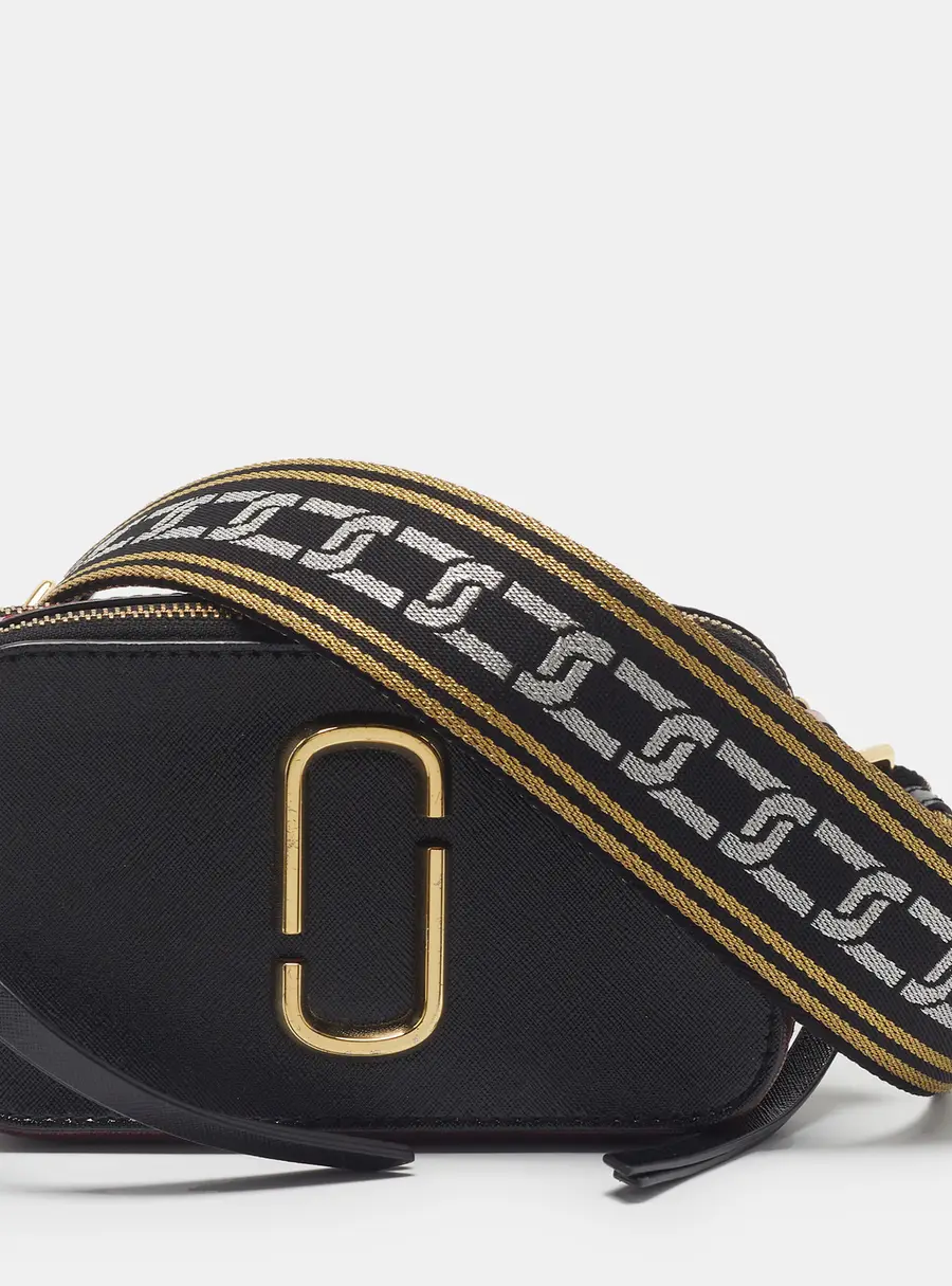 Marc Jacobs Snapshot Tricolor Saffiano Leather Crossbody Bag