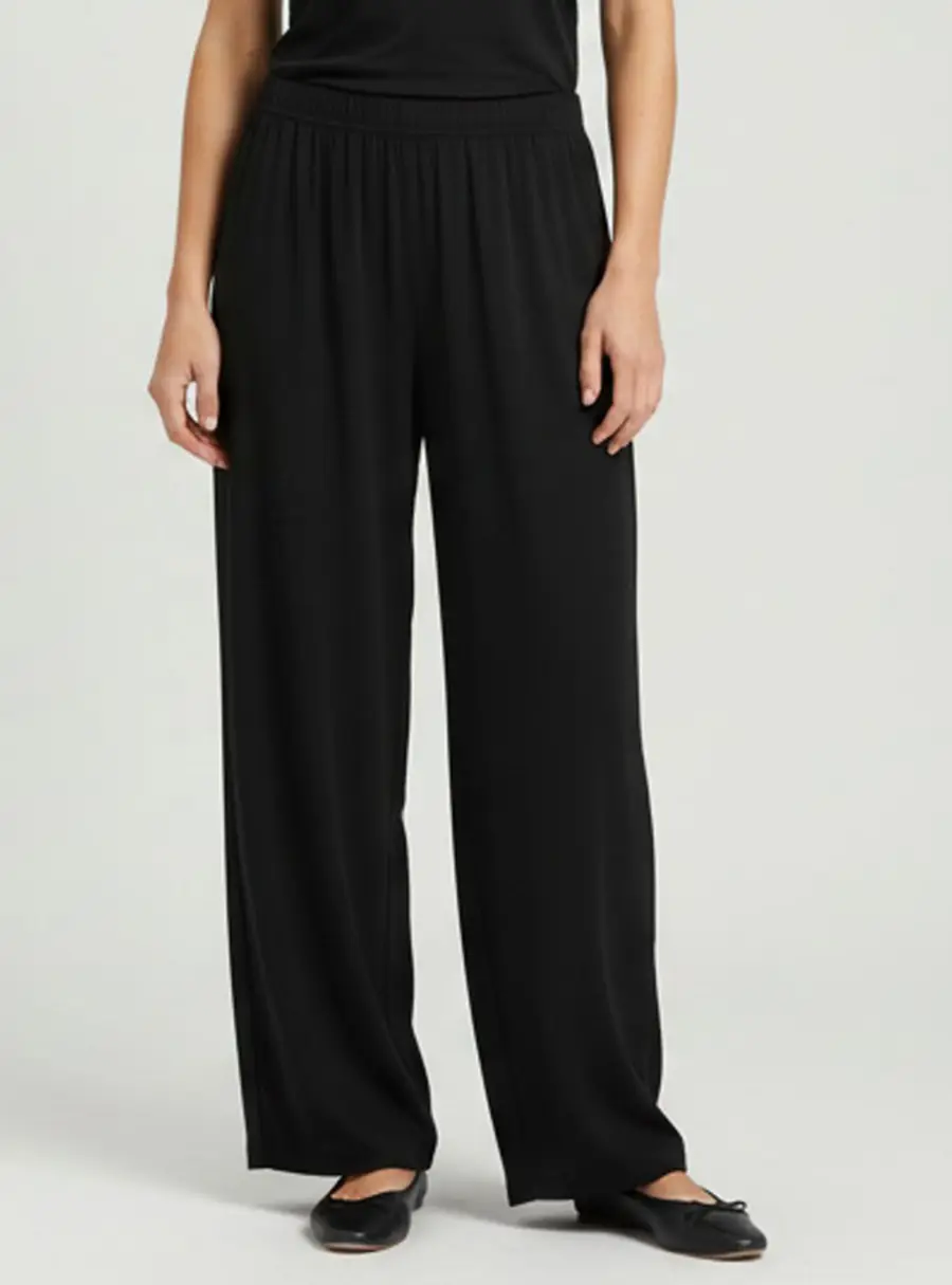 Marina Rinaldi Black Jersey Trousers XL