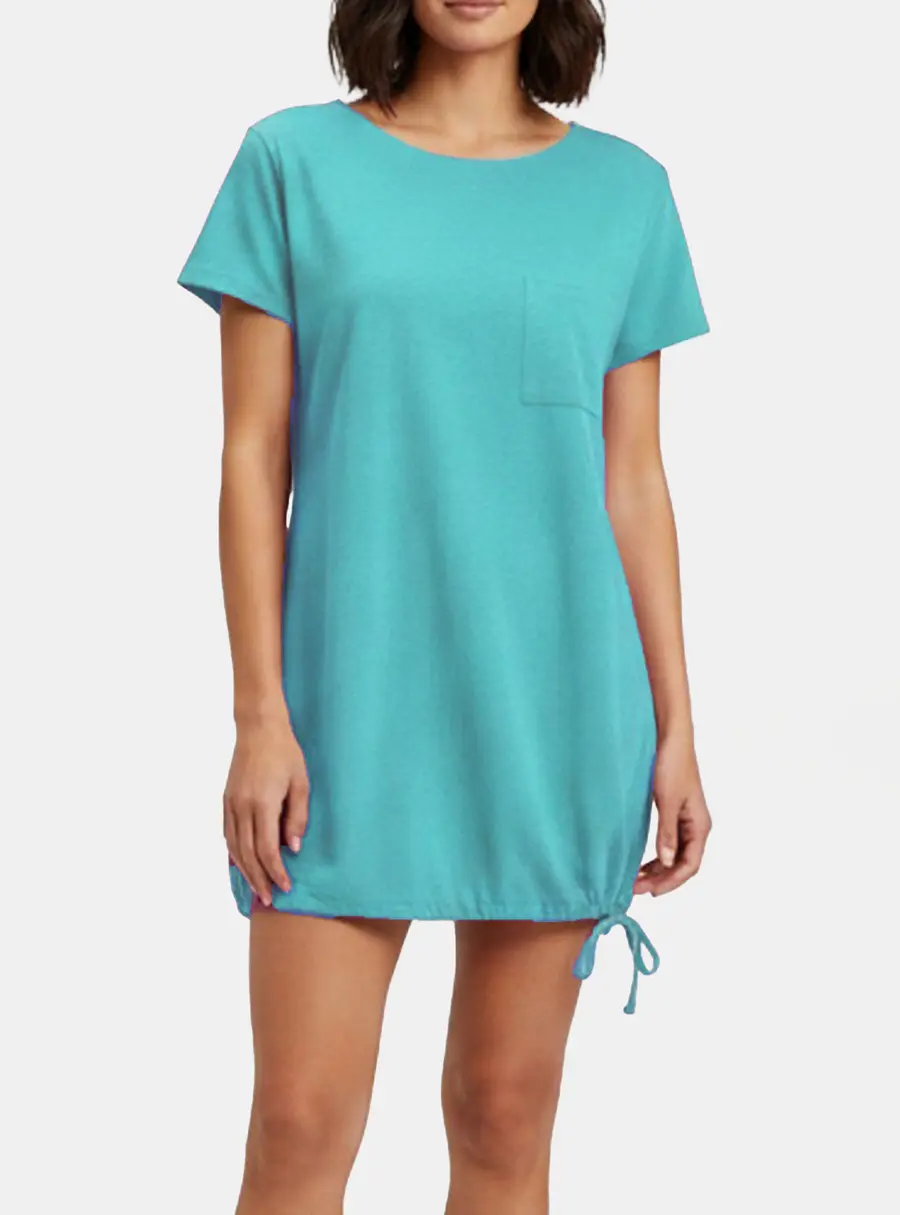 Marina Rinaldi Green Jersey Short Sleeve Top L