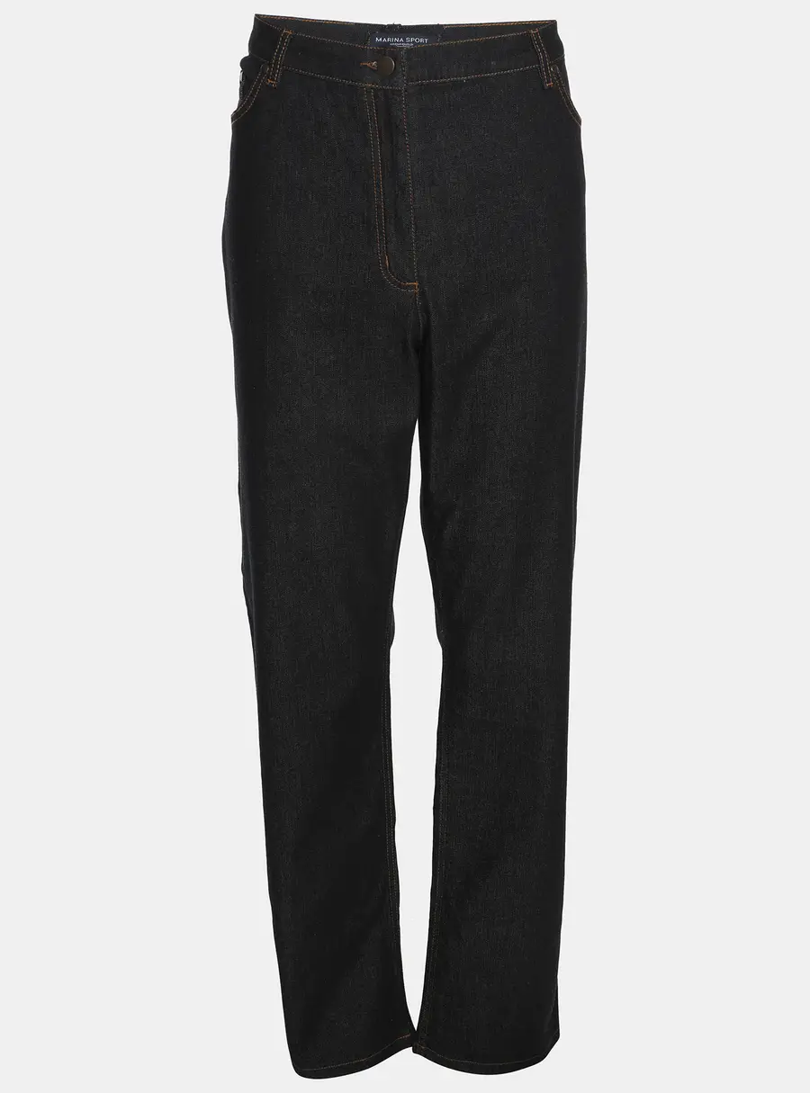 Marina Rinaldi Indigo Denim Wide Leg Jeans L