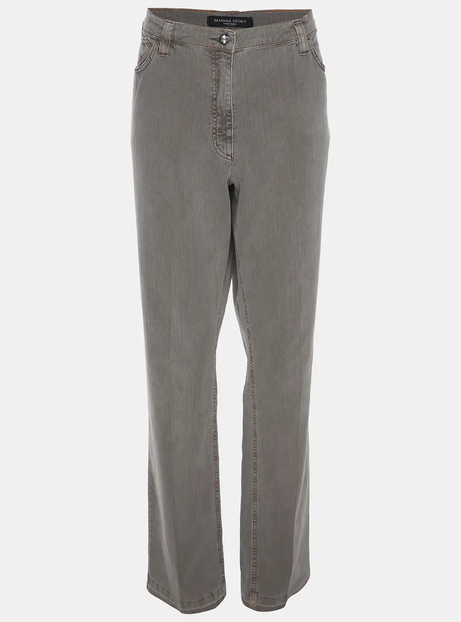 Marina Sport by Marina Rinaldi Grey Denim Jeans L