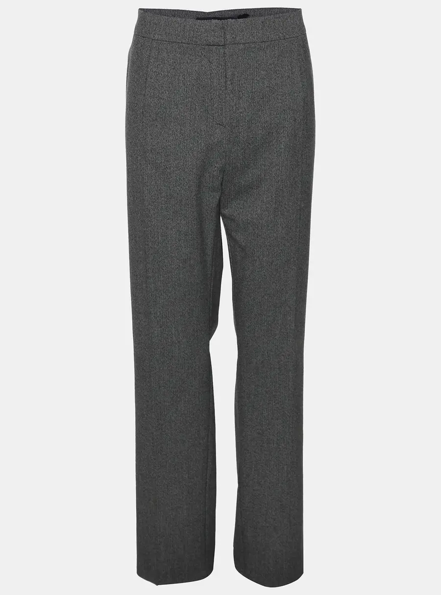 Marina Sport by Marina Rinaldi Grey Wool Blend Trousers L