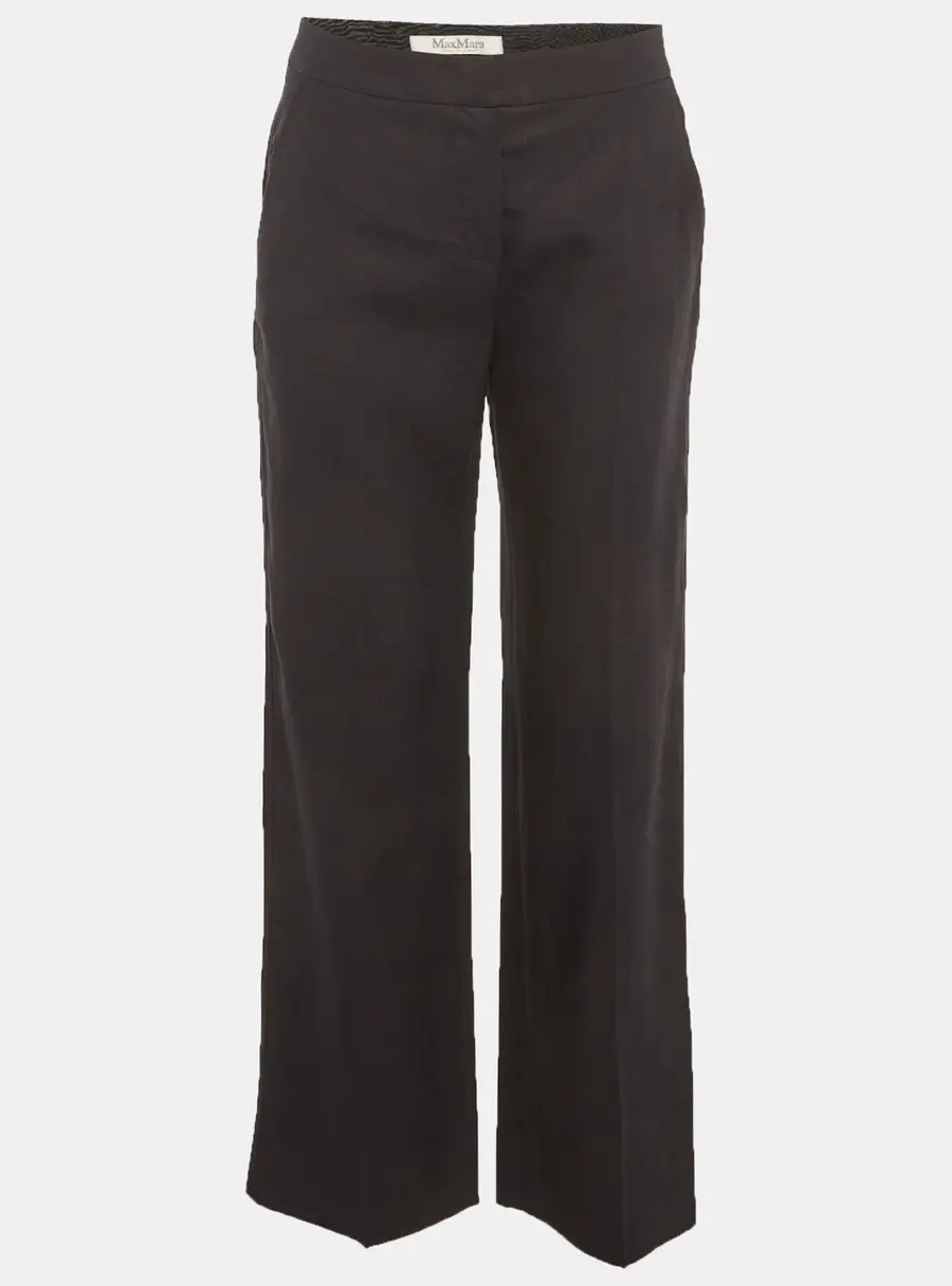Max Mara Navy Blue Trousers XS