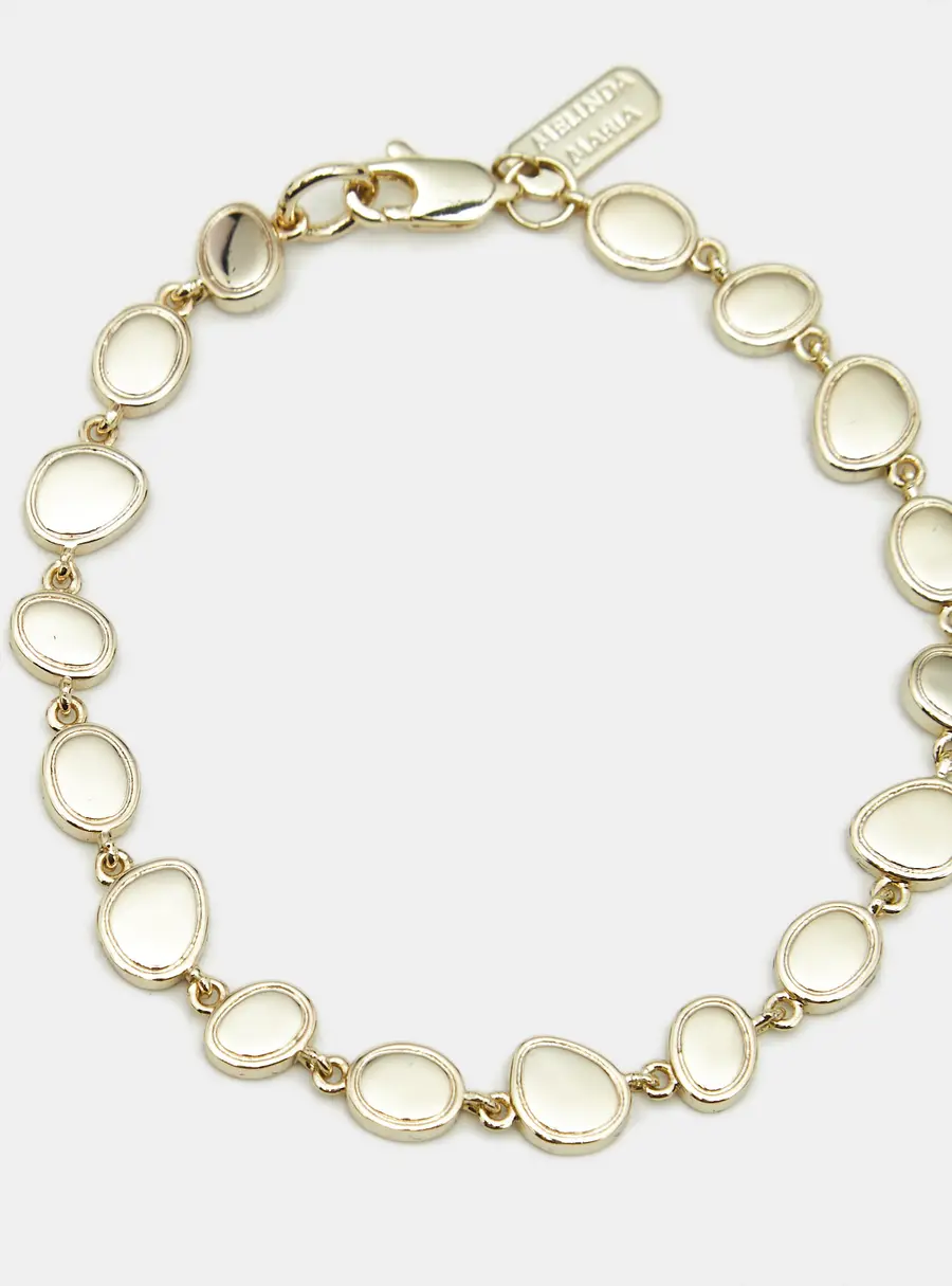 Melinda Maria Gold Tone Bracelet