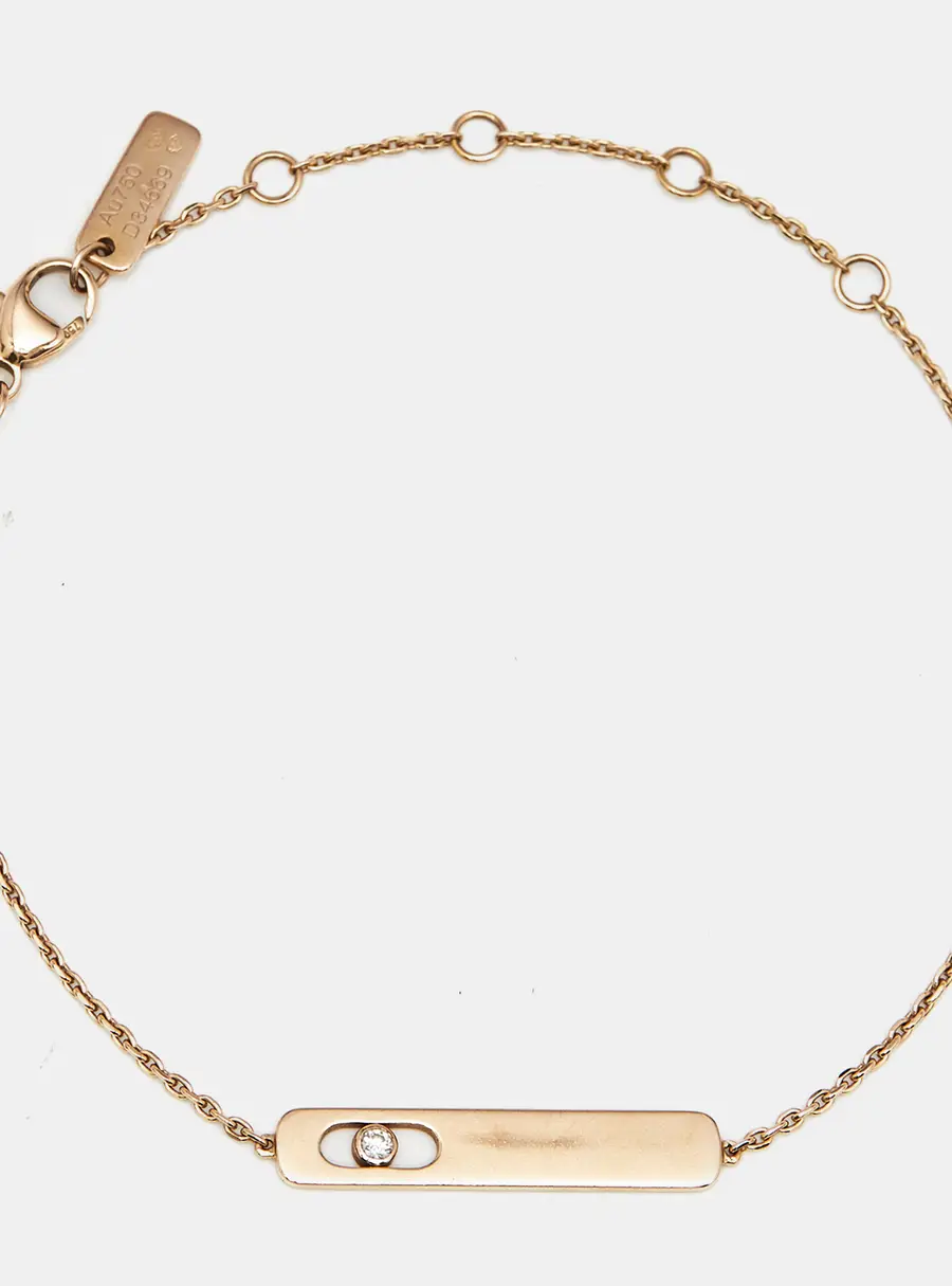 Messika My First Diamond 18k Rose Gold Bracelet