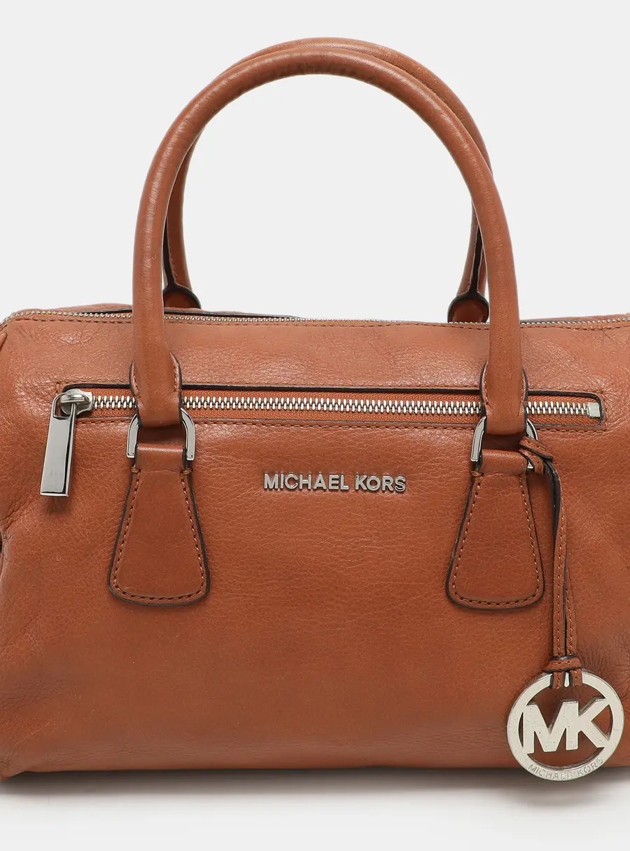 MICHAEL Michael Kors Brown Leather Sophie Satchel