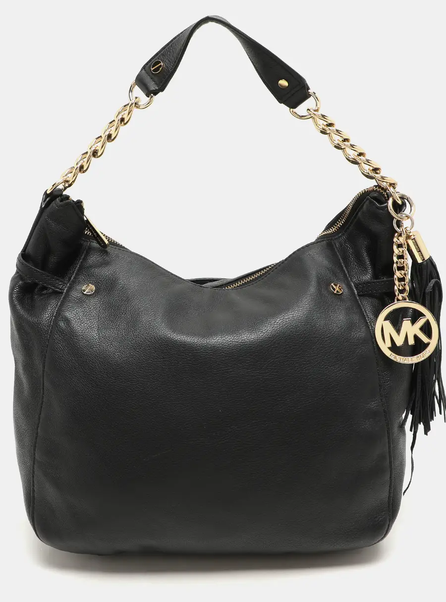 MICHAEL Michael Kors Black Leather Hobos