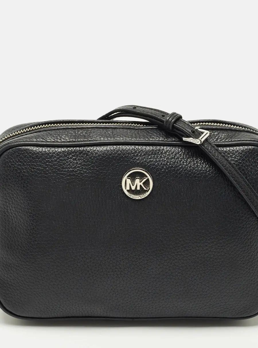 MICHAEL Michael Kors Fulton Black Leather Shoulder Bags