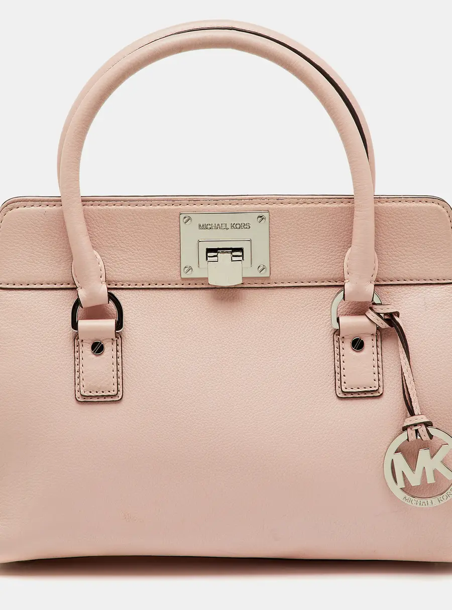 MICHAEL Michael Kors Light Pink Leather Astrid Satchel