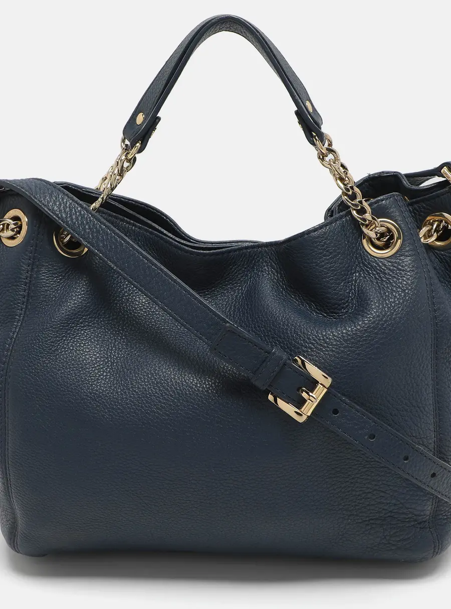 MICHAEL Michael Kors Blue Leather Convertible Tote