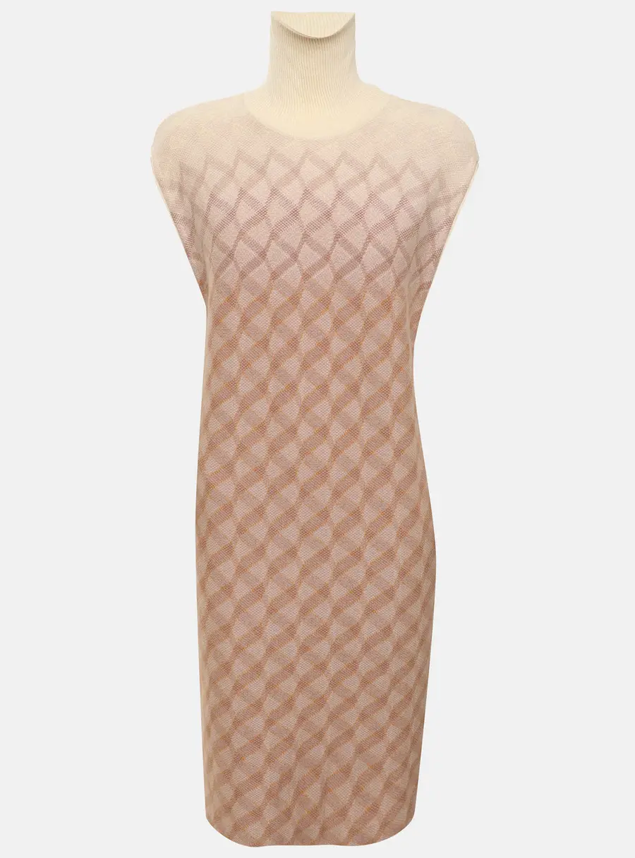 Missoni Multicolor Rib Knit Tunic Top L
