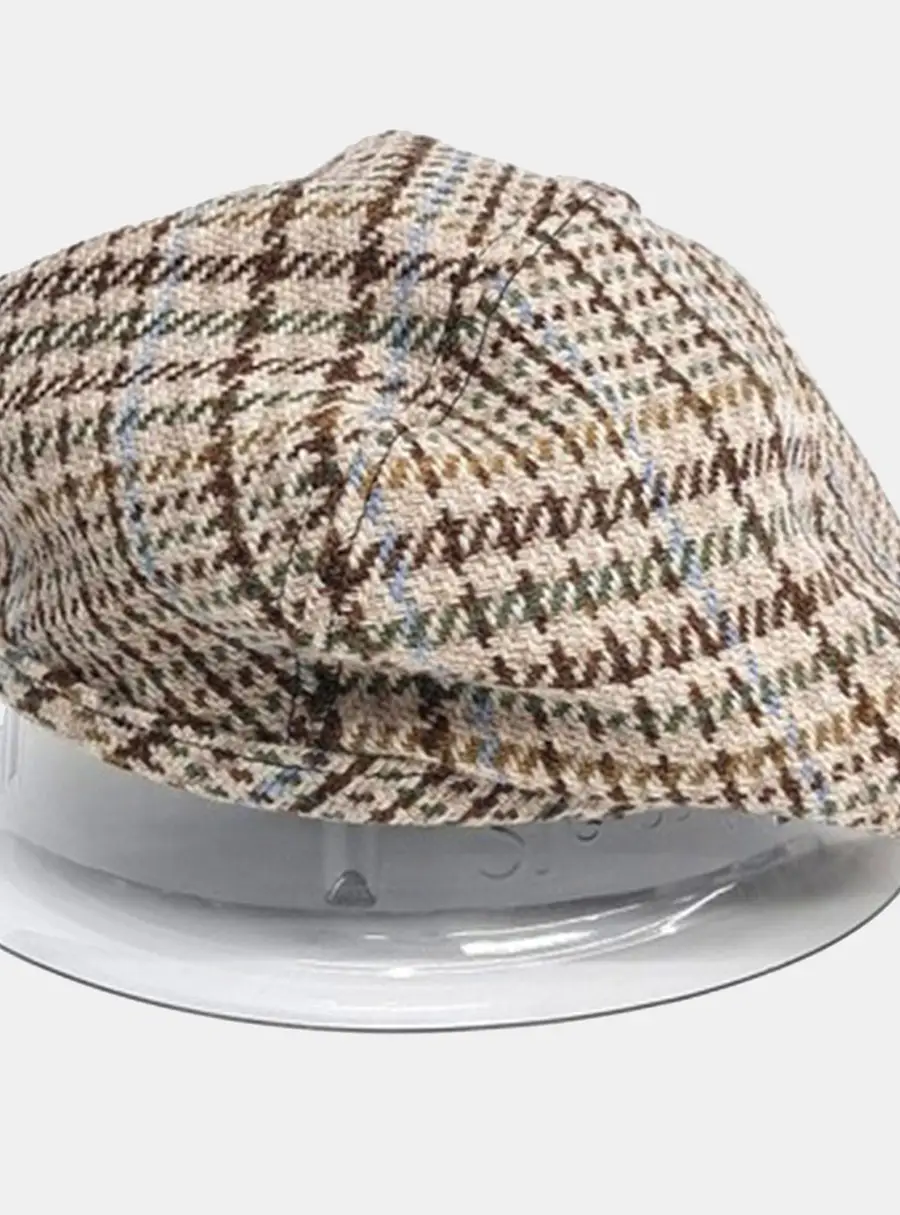 Miu Miu Beige/Multicolor Wool Beret (5HC075)