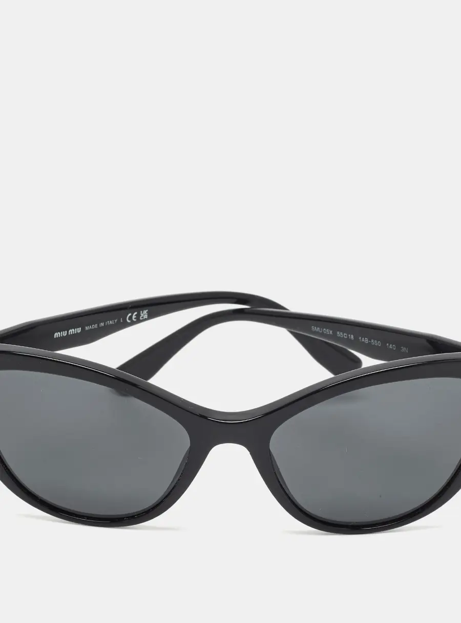 Miu Miu Black SMU 05X Frame Cat Eye Sunglasses