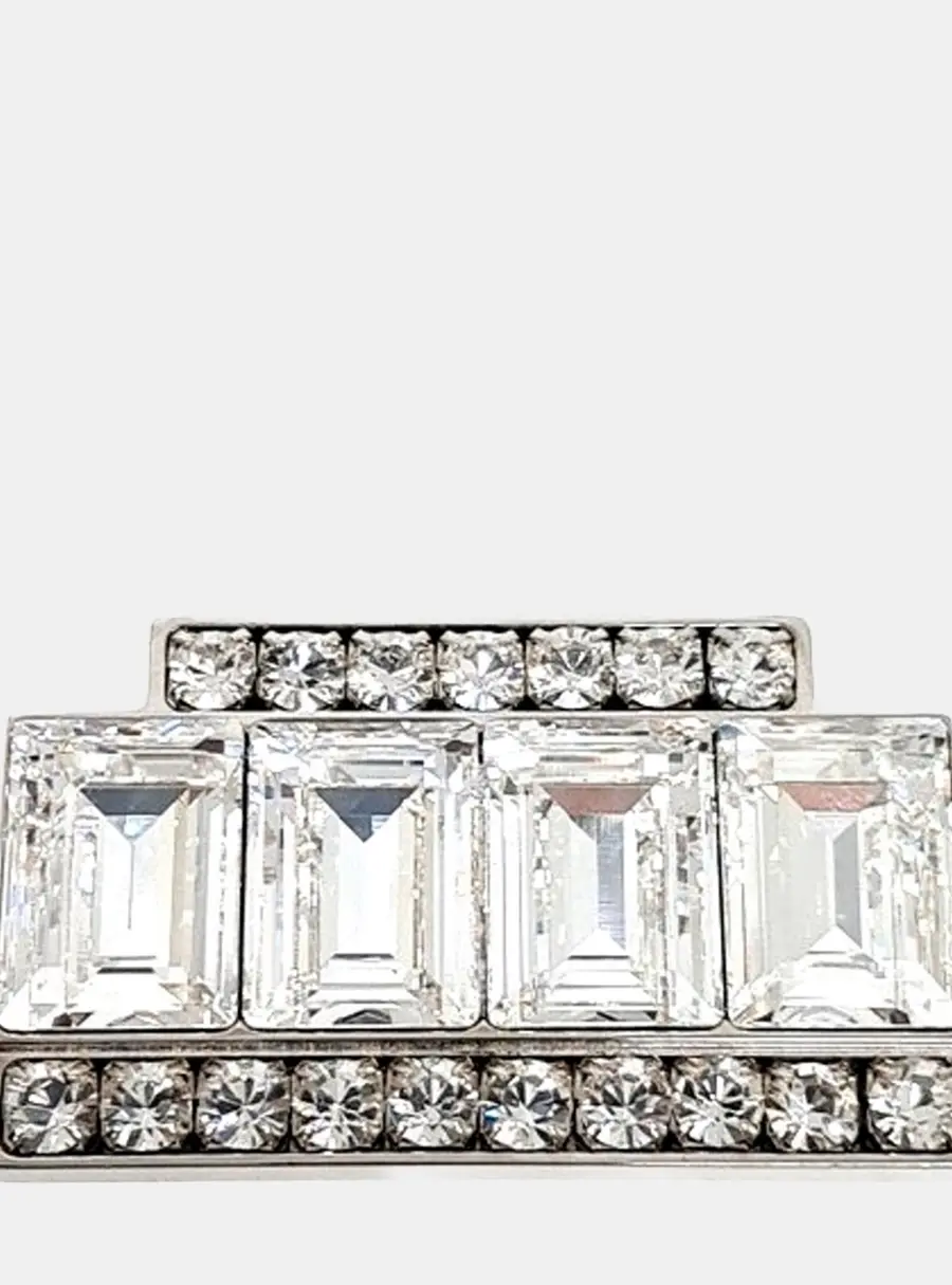 Miu Miu metal brooch