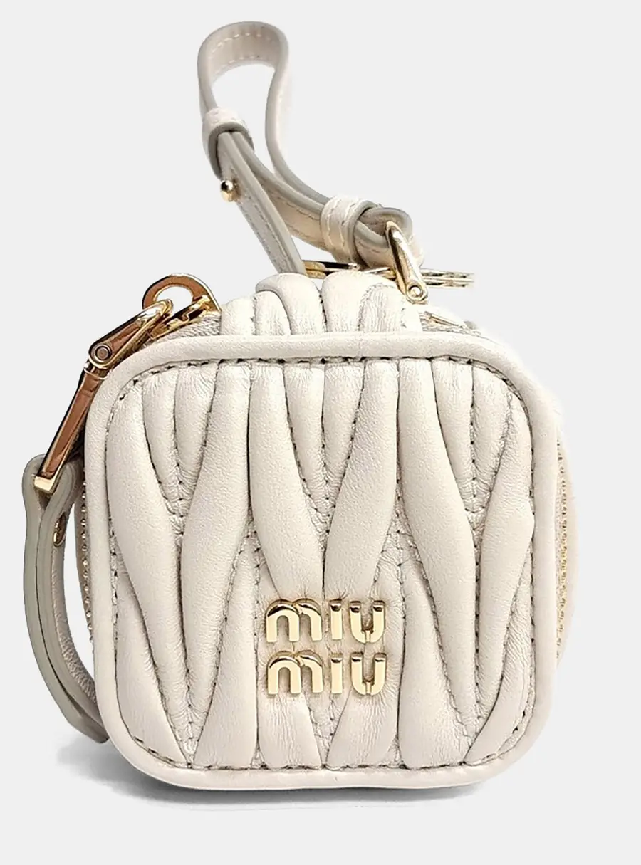 Miu Miu Matras&eacute; Keyring/Bag Charm (5TL527)
